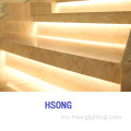 Intrared LED Stair Light နှင့်အတူမိုးလုံလေလုံ DC12V